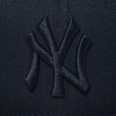 画像3: NEW ERA  59FIFTY ニューヨーク・ヤンキース ブラック × ブラック (3)