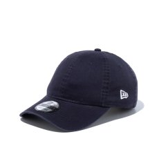 画像1: NEW ERA  9TWENTY クロスストラップ ウォッシュドコットン ベーシック ネイビー (1)