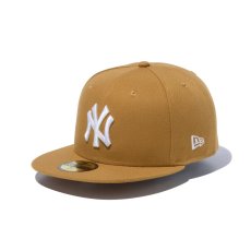 画像1: NEW ERA  59FIFTY ニューヨーク・ヤンキース ウィート × ホワイト (1)