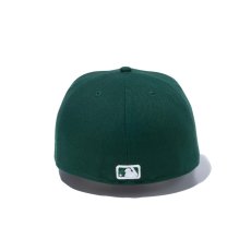 画像2: NEW ERA  59FIFTY ニューヨーク・ヤンキース ダークグリーン × ホワイト (2)