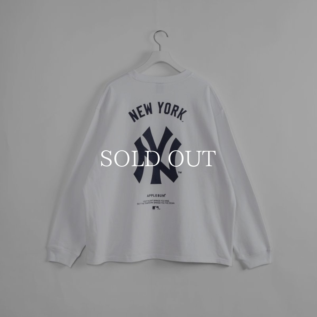 画像2: APPLEBUM  "Newyork Yankees Boy" L/S T-shirt (2)