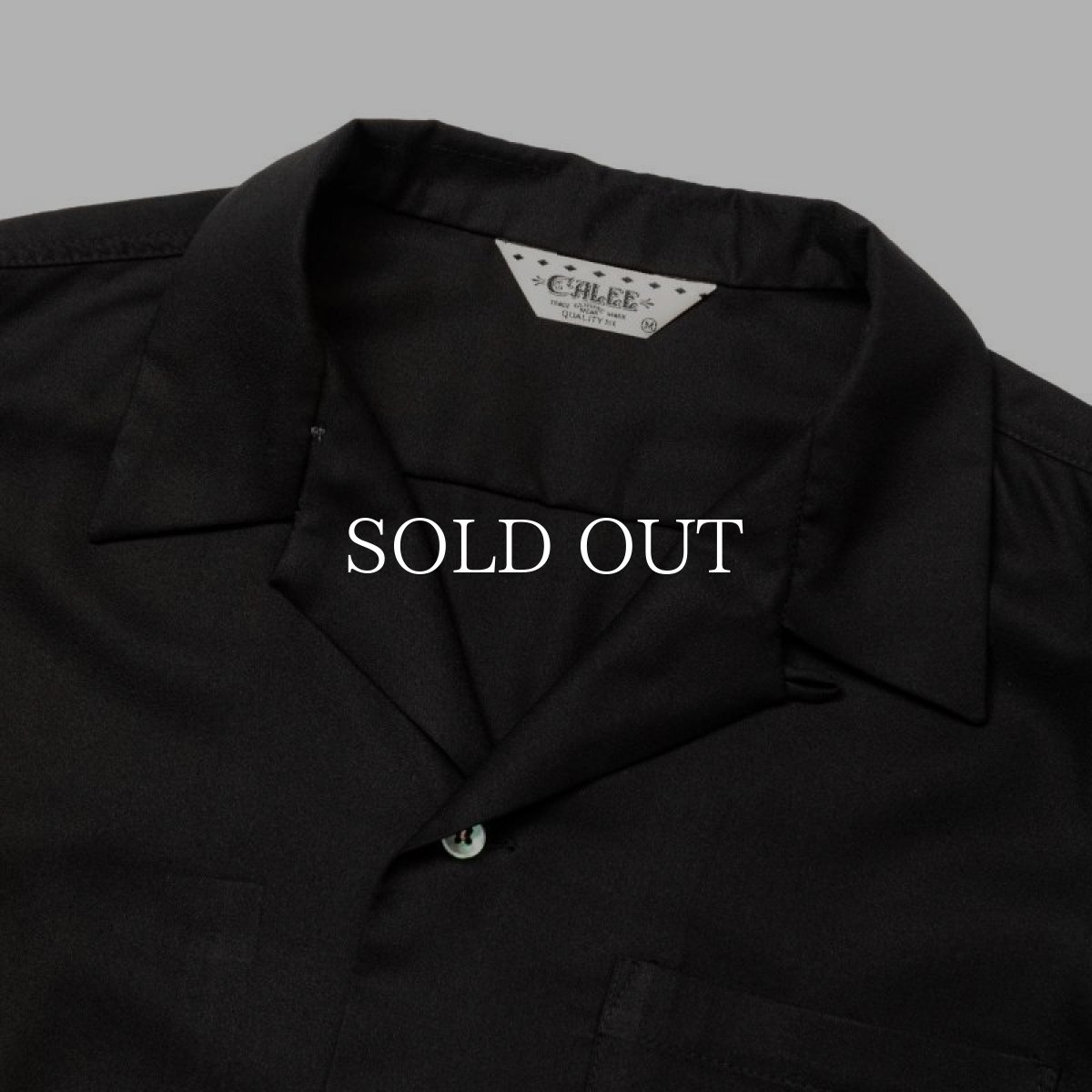 画像3: CALEE  EMBROIDERY OPEN COLLAR L/S SH (3)