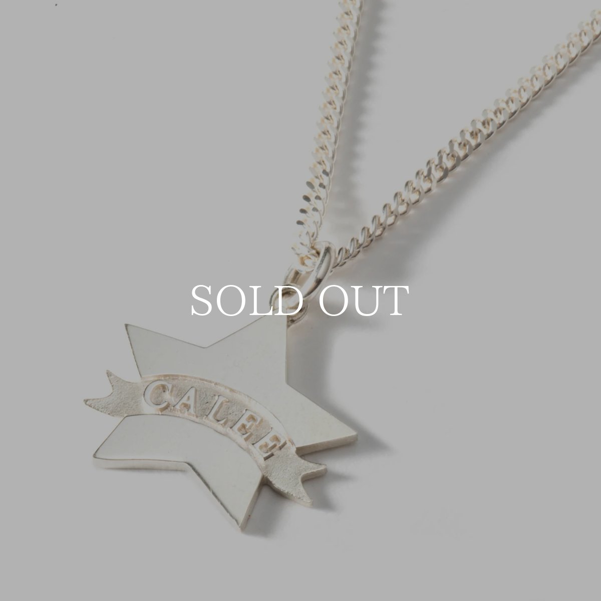 画像2: CALEE  SILVER STAR NECKLACE (2)