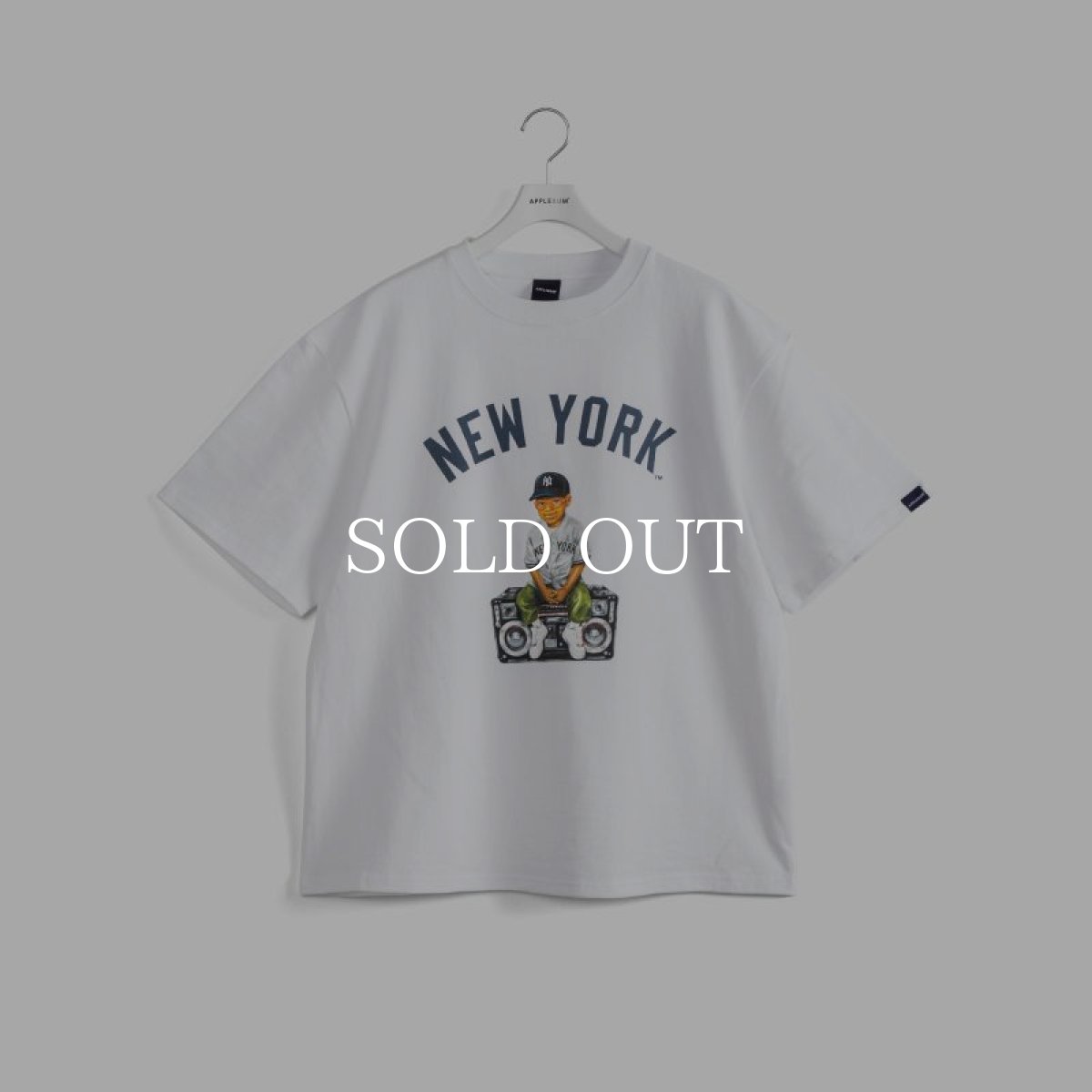 画像1: APPLEBUM  "Newyork Yankees Boy" T-shirt (1)