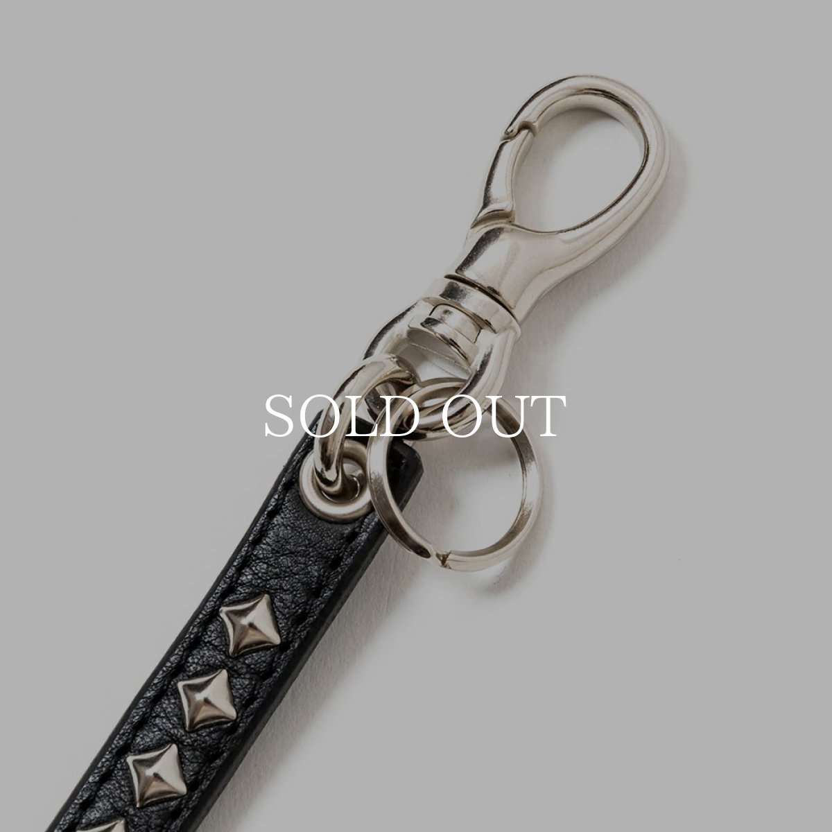 画像3: CALEE  STUDS LEATHER WALLET CORD (3)