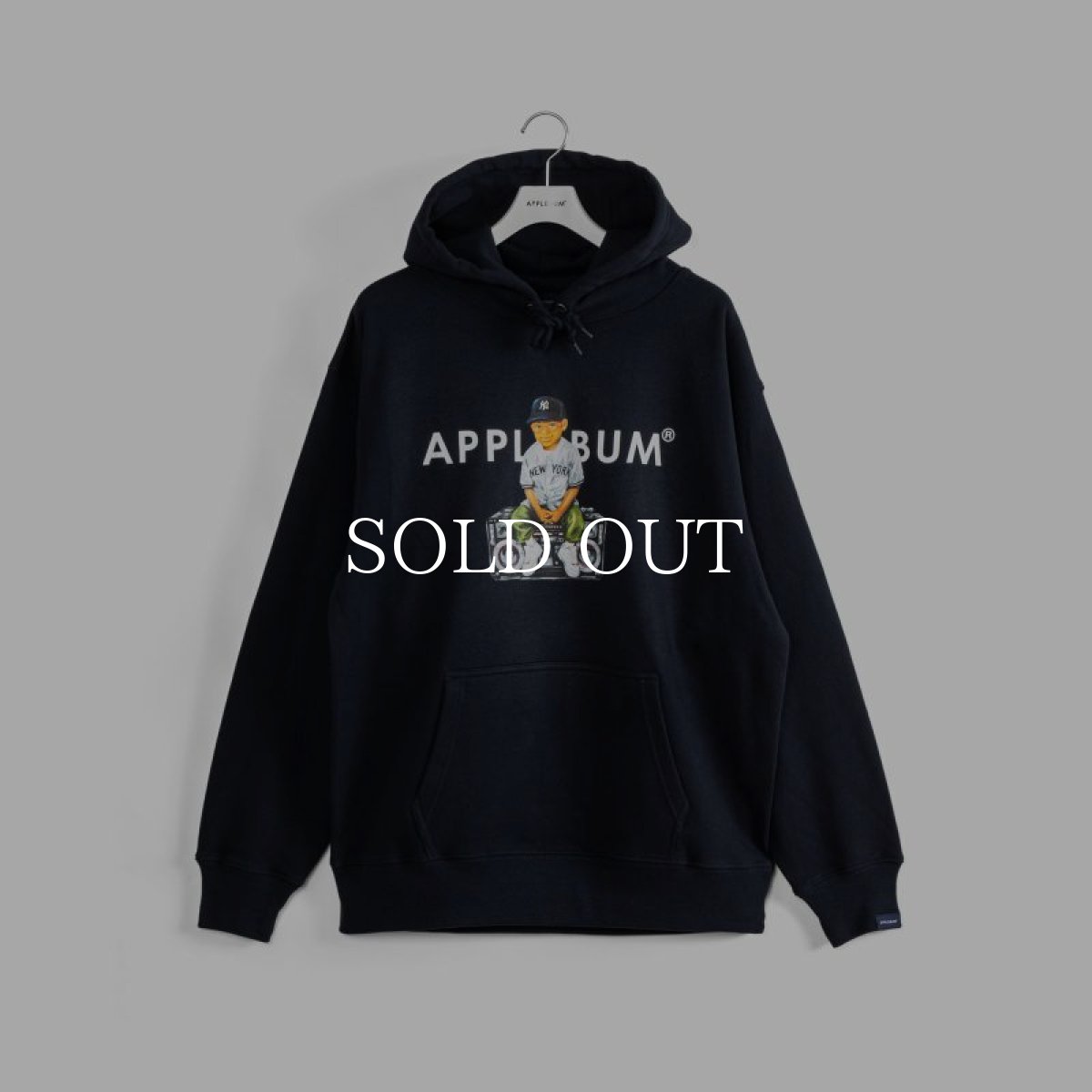 画像1: APPLEBUM  "Newyork Yankees Boy" Sweat Parka (1)