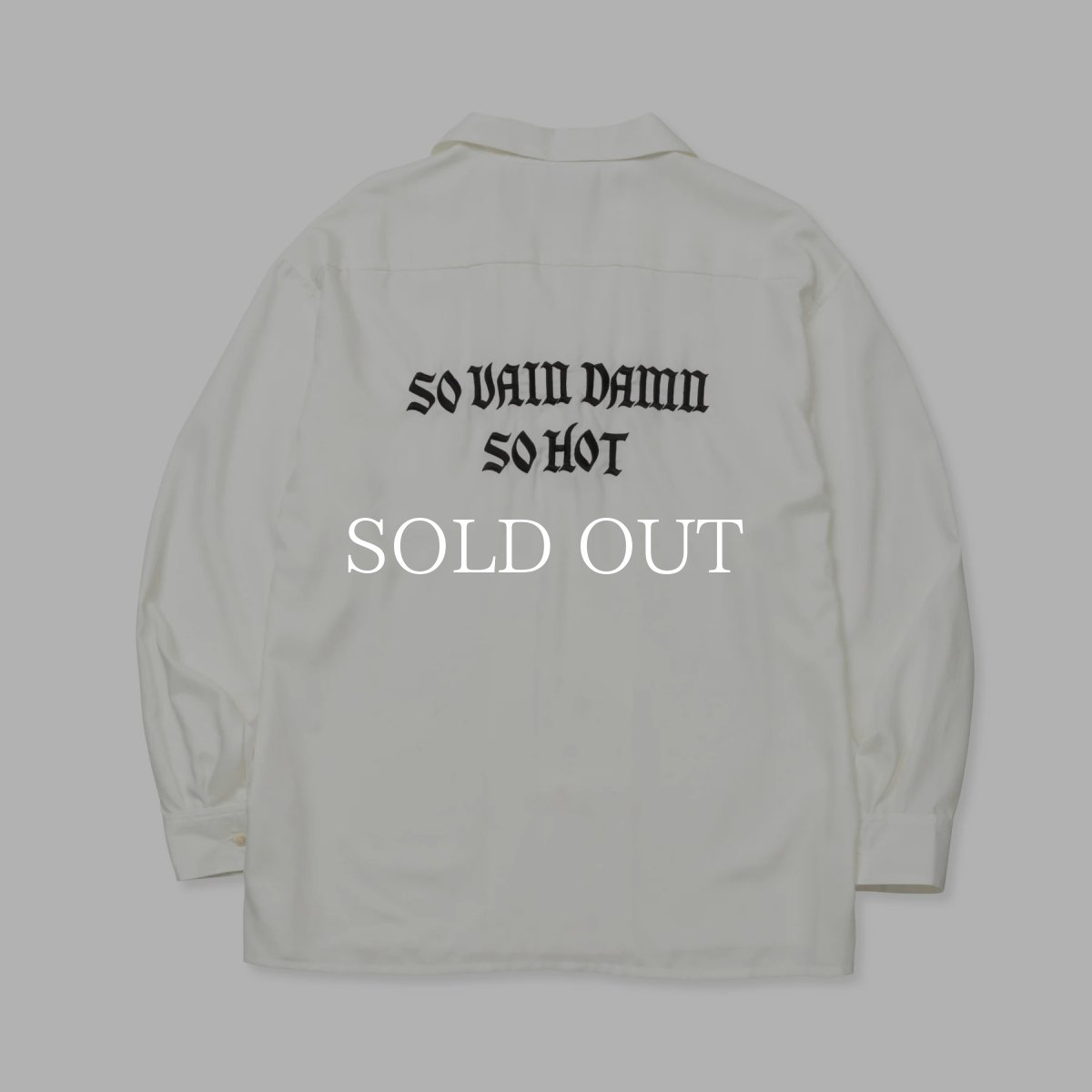 画像9: CALEE  EMBROIDERY OPEN COLLAR L/S SH (9)