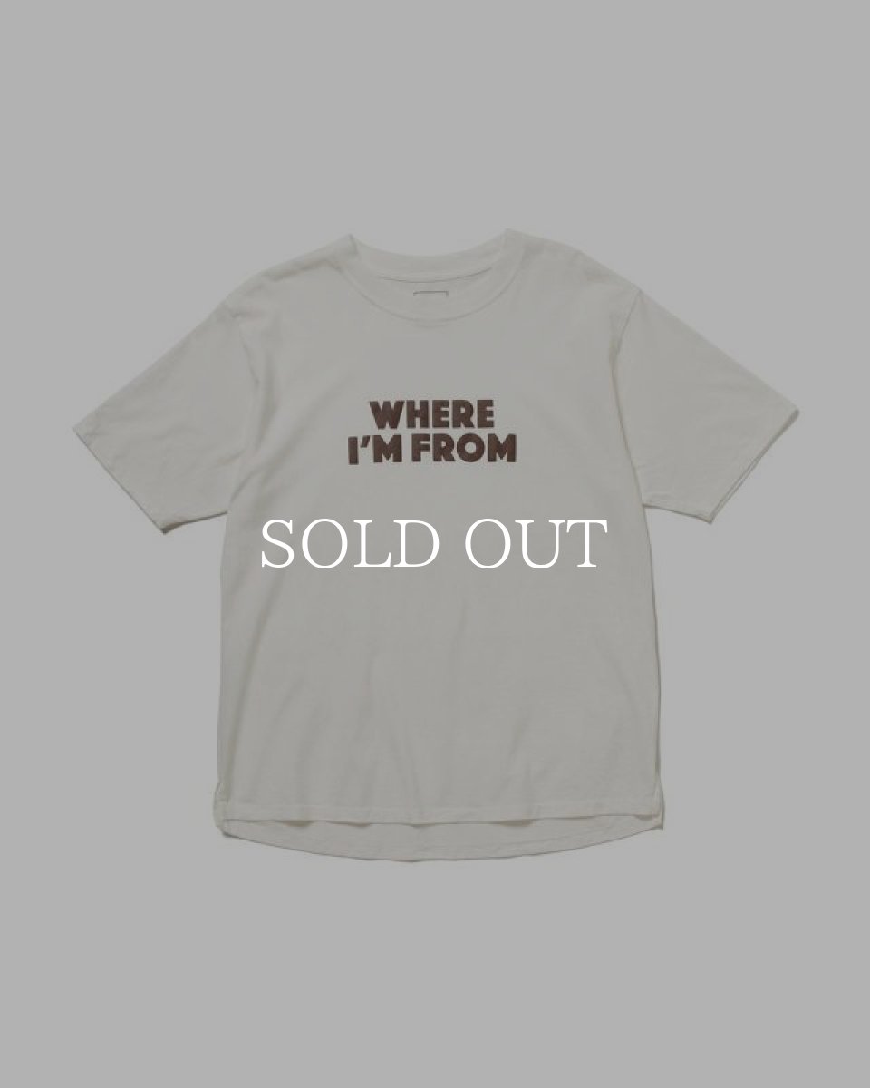 画像1: nonnative  DWELLER S/S TEE "WHERE I'M FROM” (1)