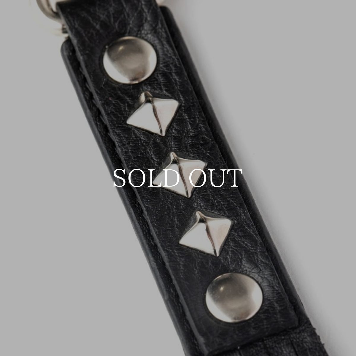 画像3: CALEE  STUDS LEATHER ASSORT KEY RING <TYPE I> A (3)