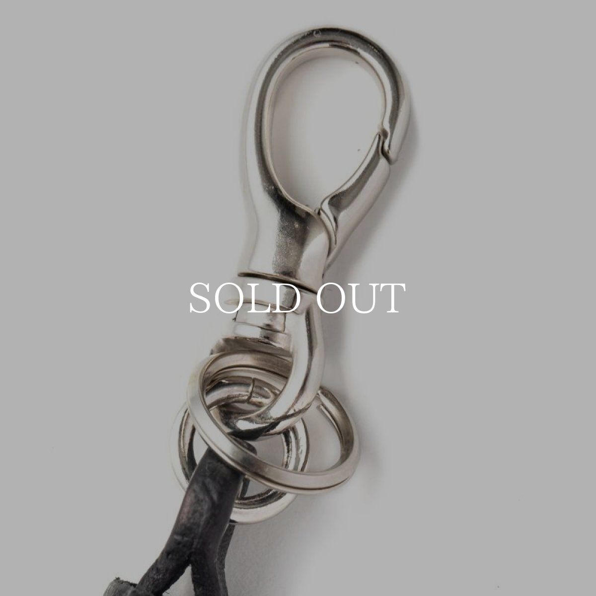 画像2: CALEE  STUDS LEATHER ASSORT KEY RING <TYPE I> D (2)