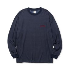 画像1: CALEE  VINTAGE TYPE R/C DROP SHOULDER L/S TEE (1)