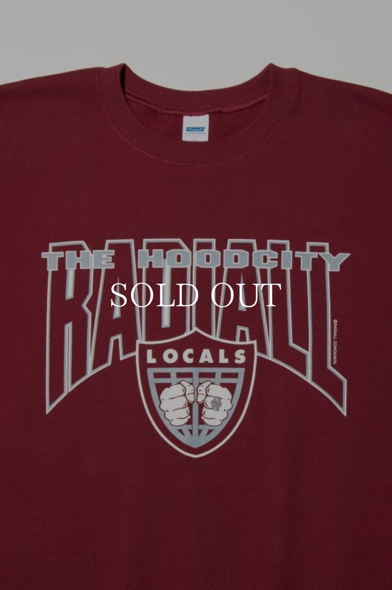 画像6: RADIALL  HOOOD CITY - CREW NECK SWEATSHIRT L/S (6)