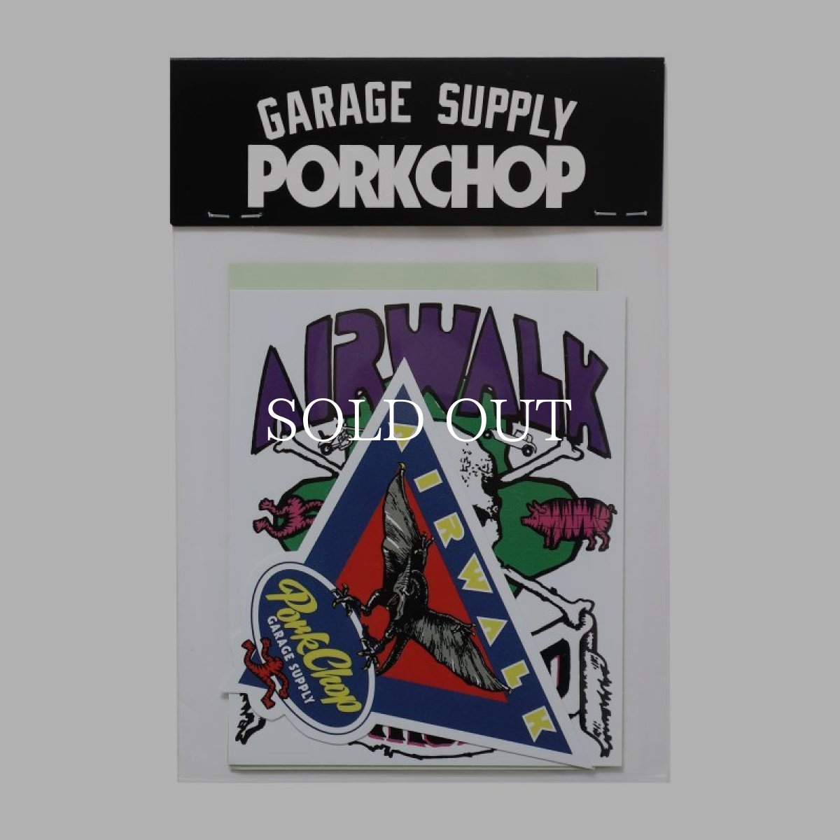 画像3: PORKCHOP GARAGE SUPPLY  AP STICKER SET (3)