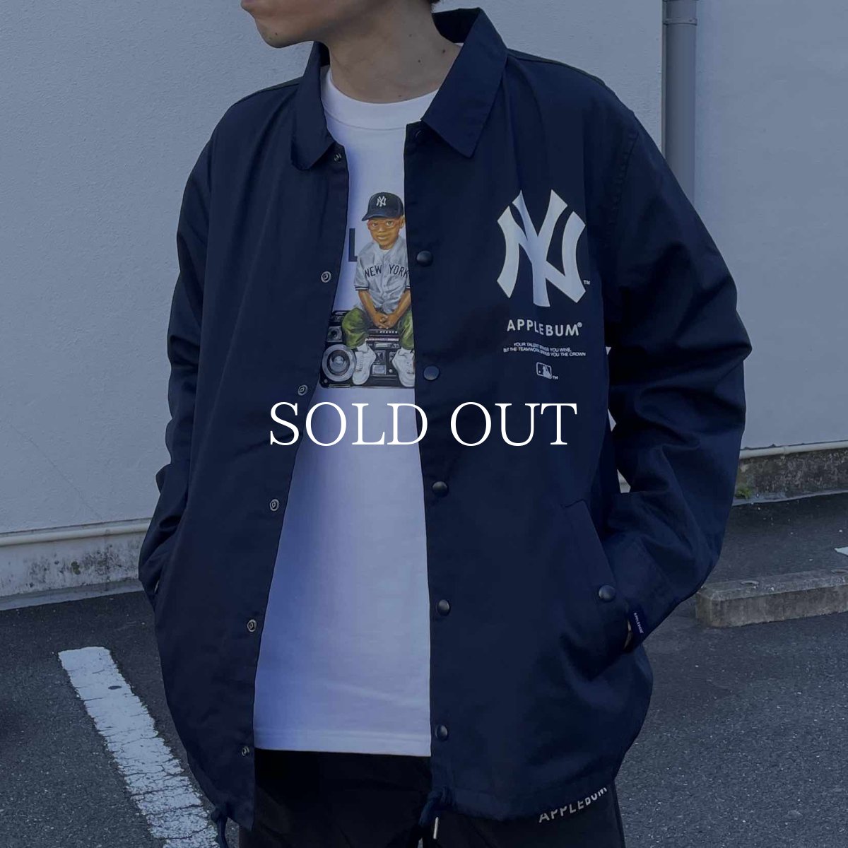 画像8: APPLEBUM  "Newyork Yankees Boy" Coach Jacket (8)