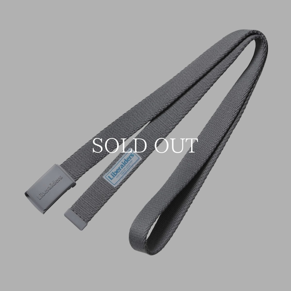 画像8: Liberaiders  EMBOSS LOGO BELT (8)