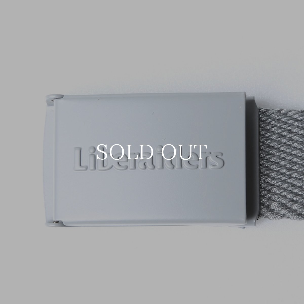 画像9: Liberaiders  EMBOSS LOGO BELT (9)