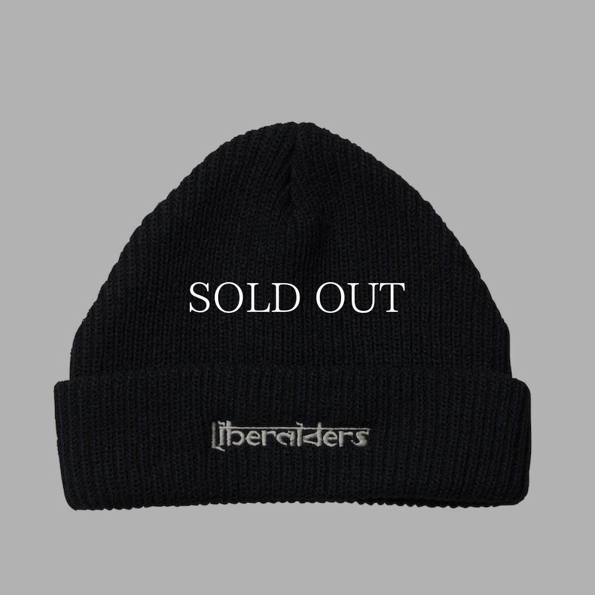 画像1: Liberaiders  LR EMBROIDERY BEANIE (1)