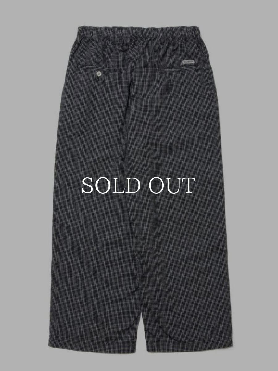 画像2: COOTIE   Garment Dyed Ripstop Check Easy Pants (2)