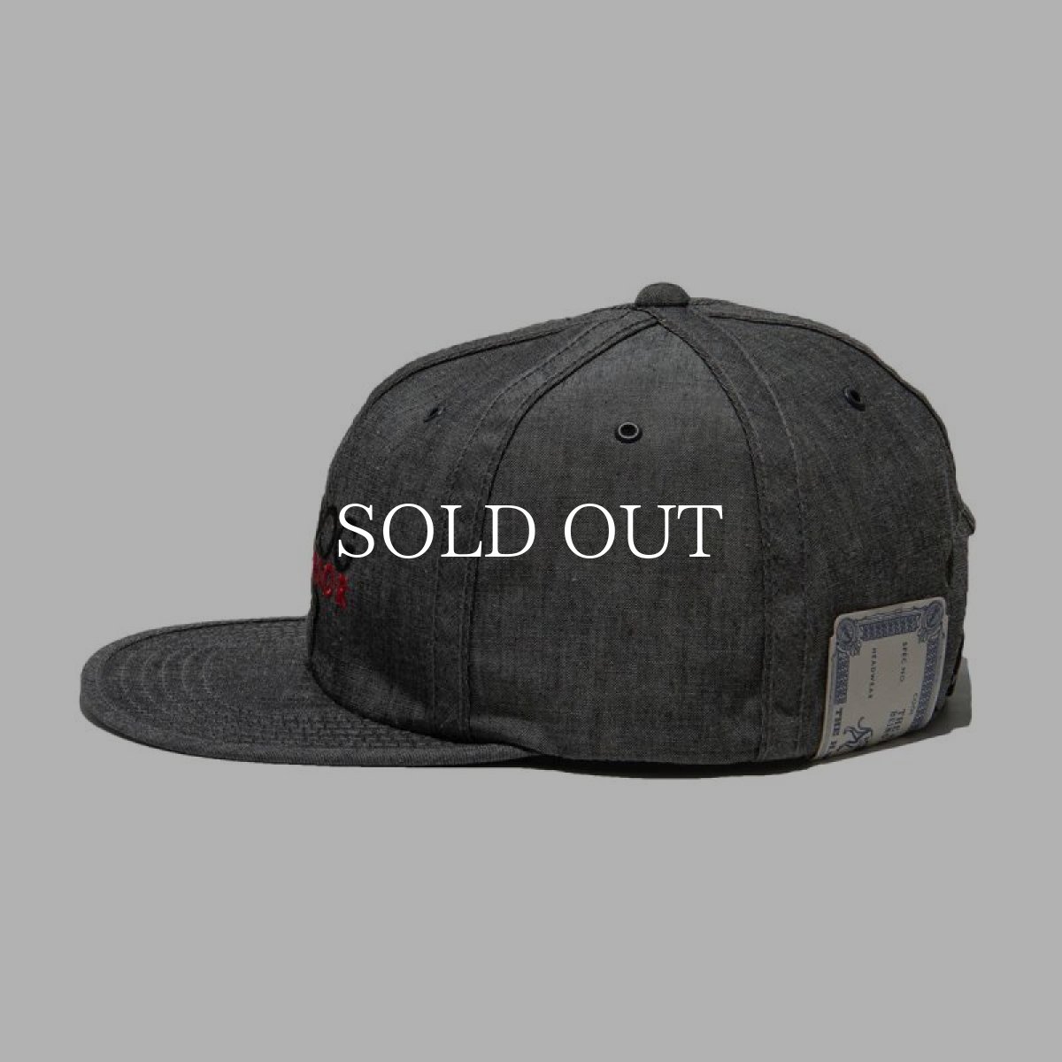 画像8: THE H.W.DOG&CO.  CHAMBRAY INSIDEOUT CAP (8)