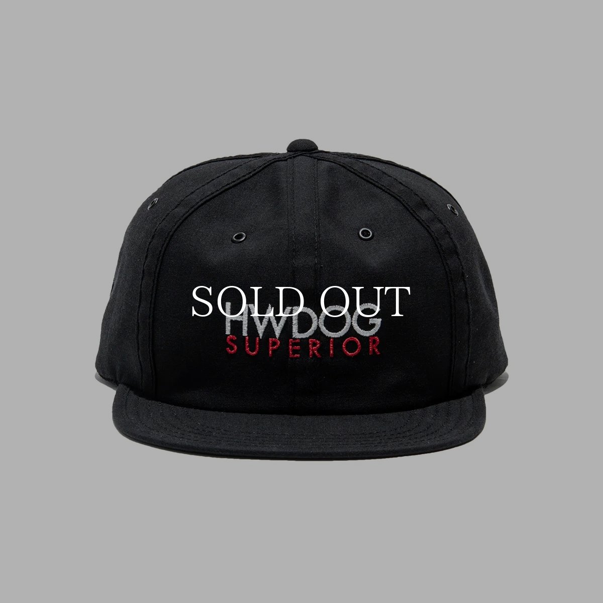 画像2: THE H.W.DOG&CO.  CHAMBRAY INSIDEOUT CAP (2)