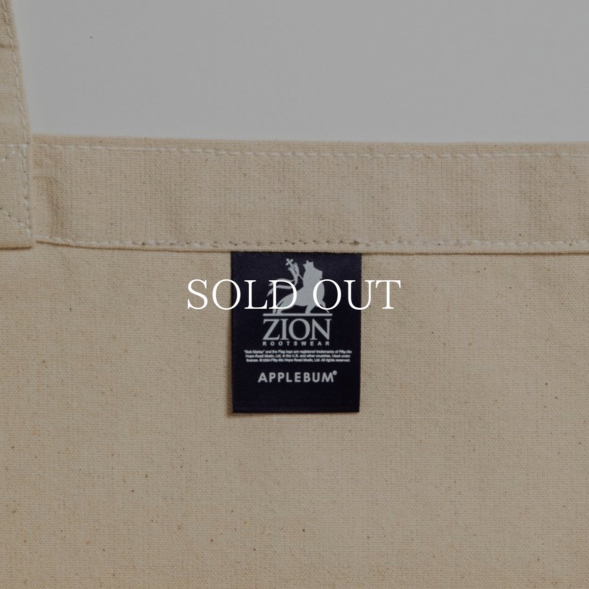 画像6: APPLEBUM  “REBEL MUSIC” TOTEBAG (6)