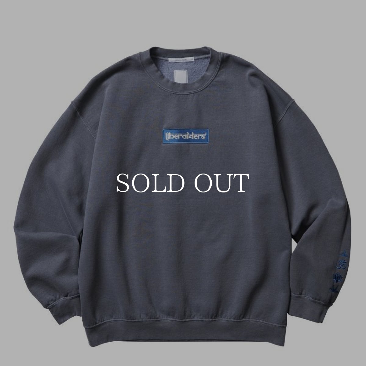 画像1: Liberaiders  LR BOX LOGO CREWNECK (1)