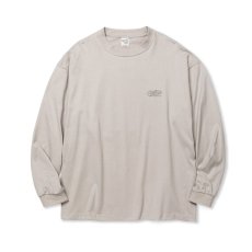 画像2: CALEE  CALEE LOGO DROP SHOULDER L/S TEE (2)