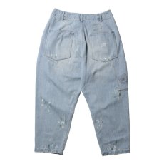 画像9: Liberaiders  【再入荷】STAMPED DENIM SARROUEL PANTS (9)