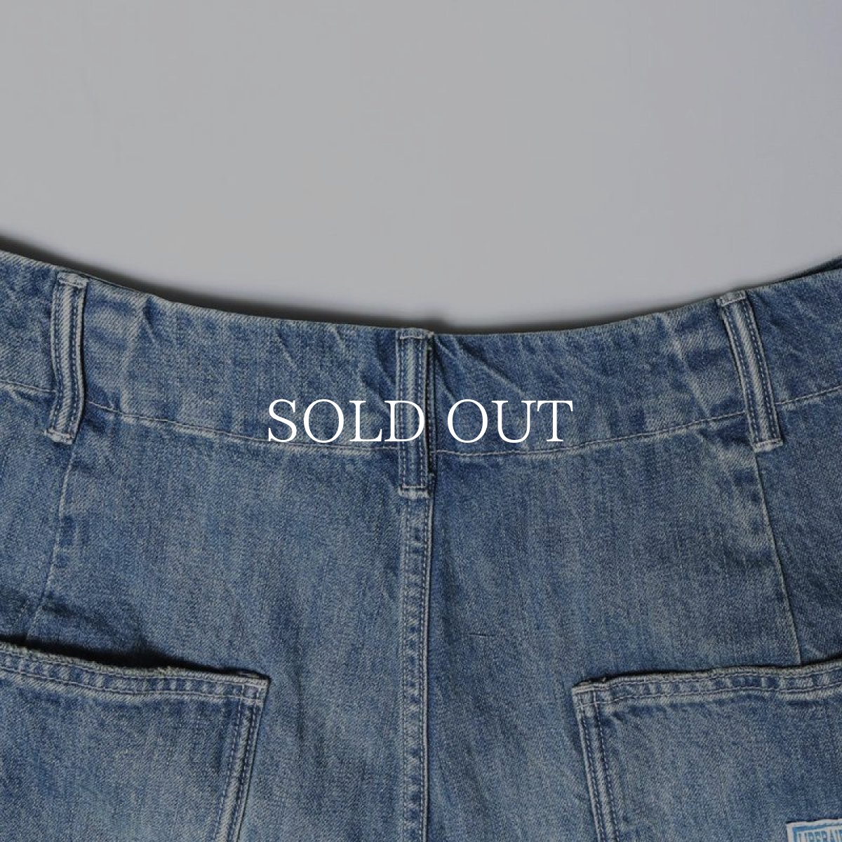 画像4: Liberaiders  【再入荷】STAMPED DENIM SARROUEL PANTS (4)