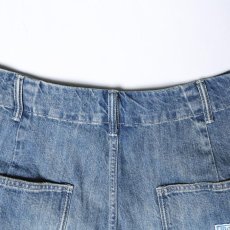 画像4: Liberaiders  【再入荷】STAMPED DENIM SARROUEL PANTS (4)