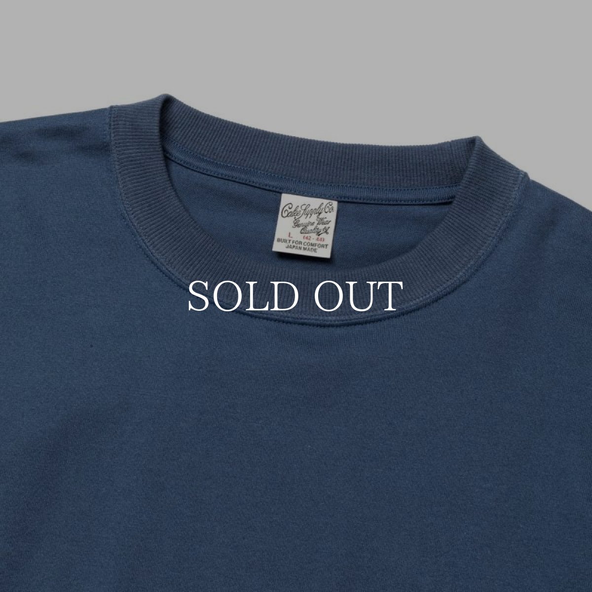 画像4: CALEE  CALEE LOGO DROP SHOULDER L/S TEE (4)