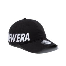 画像1: NEW ERA  9TWENTY Essential エッセンシャルロゴ ブラック × スノーホワイト (1)