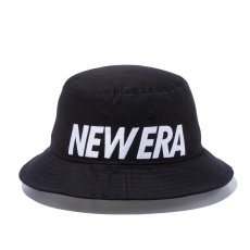 画像2: NEW ERA  バケット01 エッセンシャル NEW ERA ブラック × スノーホワイト (2)