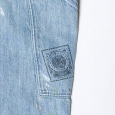 画像11: Liberaiders  【再入荷】STAMPED DENIM SARROUEL PANTS (11)