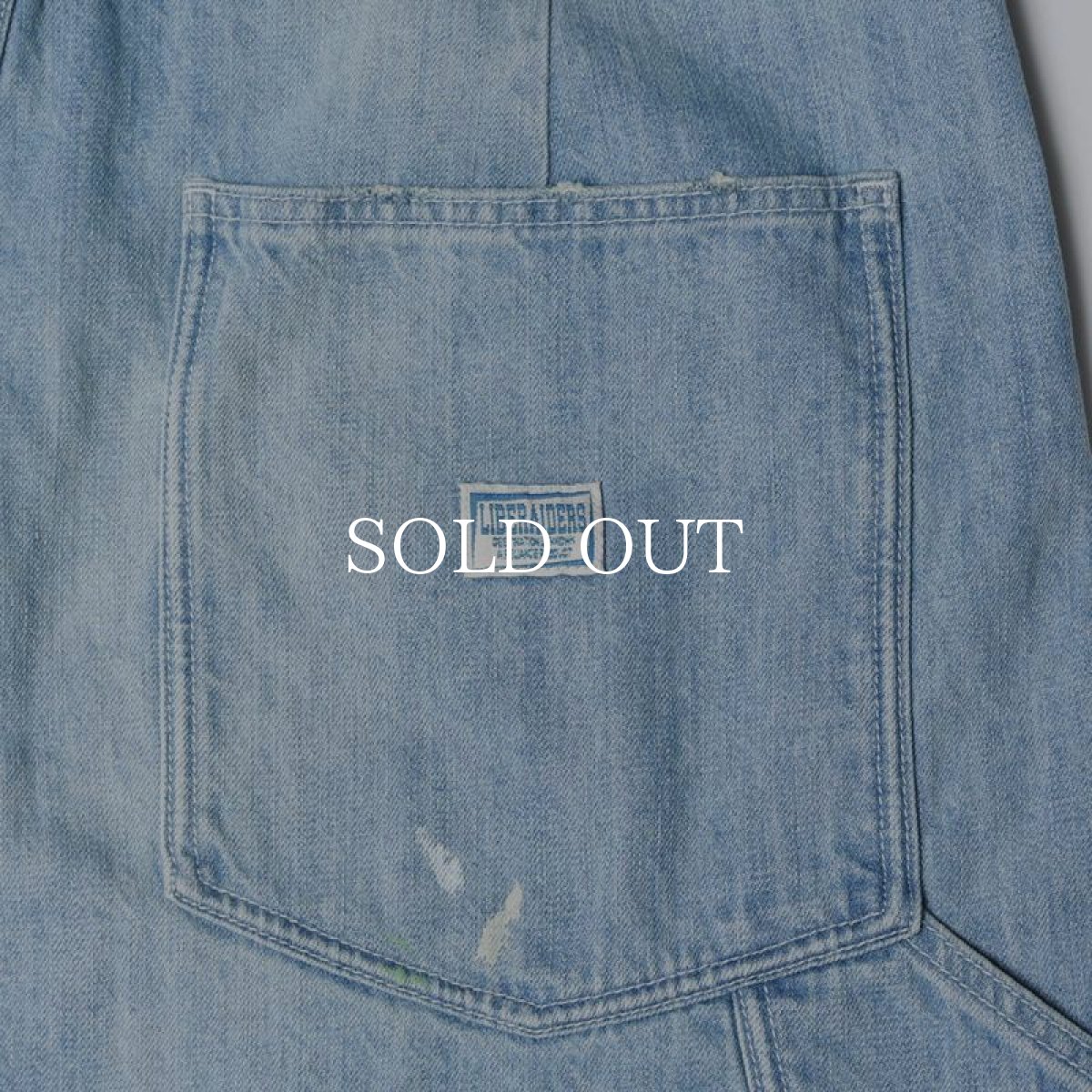 画像10: Liberaiders  【再入荷】STAMPED DENIM SARROUEL PANTS (10)