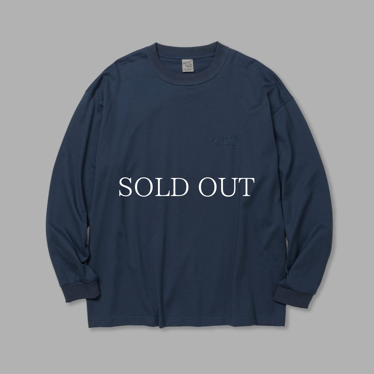 画像3: CALEE  CALEE LOGO DROP SHOULDER L/S TEE (3)