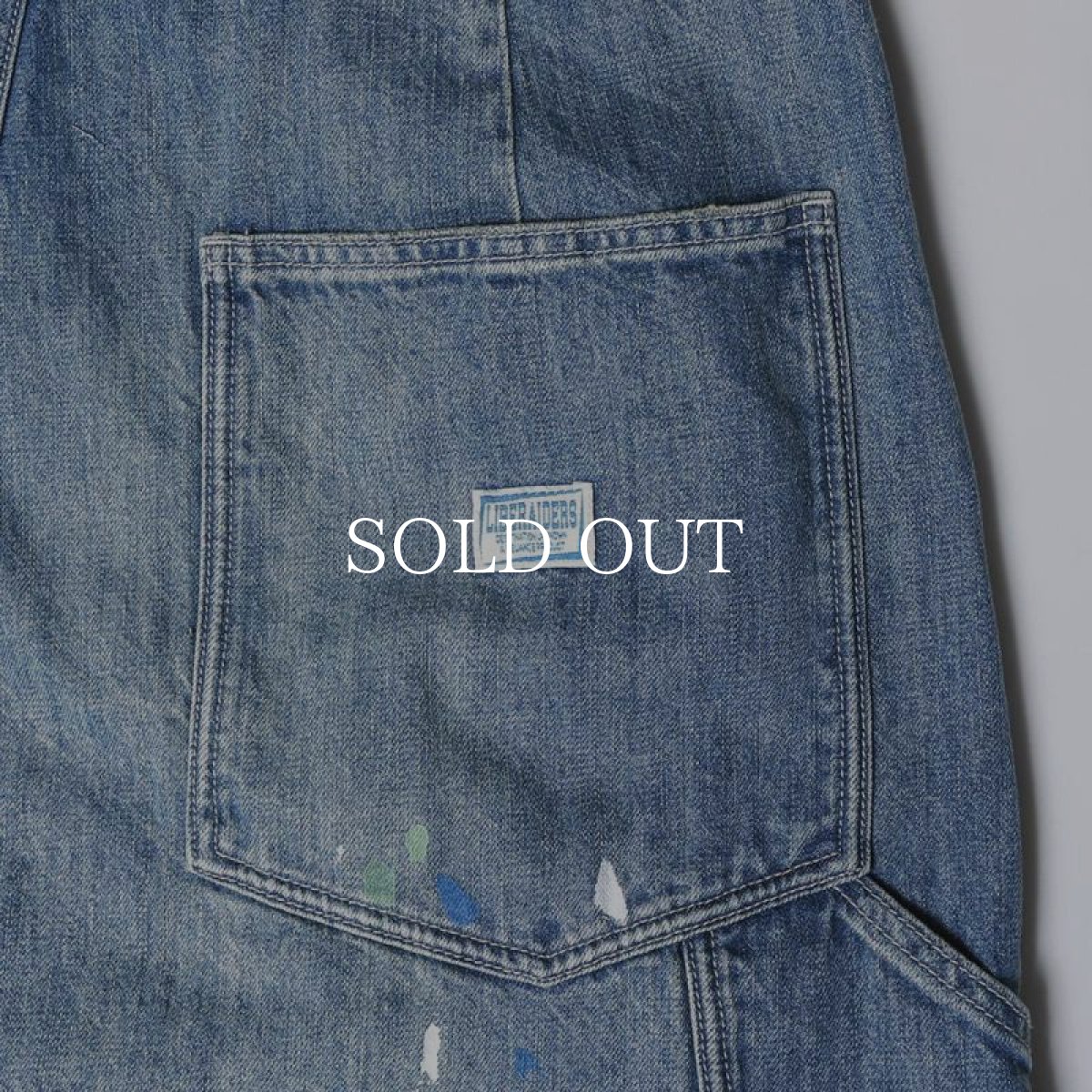 画像3: Liberaiders  【再入荷】STAMPED DENIM SARROUEL PANTS (3)