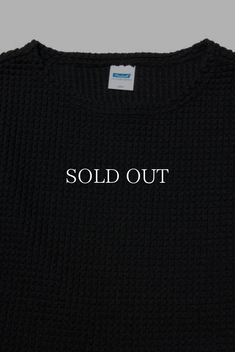 画像3: RADIALL  BIG WAFFLE - BOAT NECK T-SHIRT L/S (3)