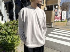 画像7: CALEE  CALEE LOGO DROP SHOULDER L/S TEE (7)