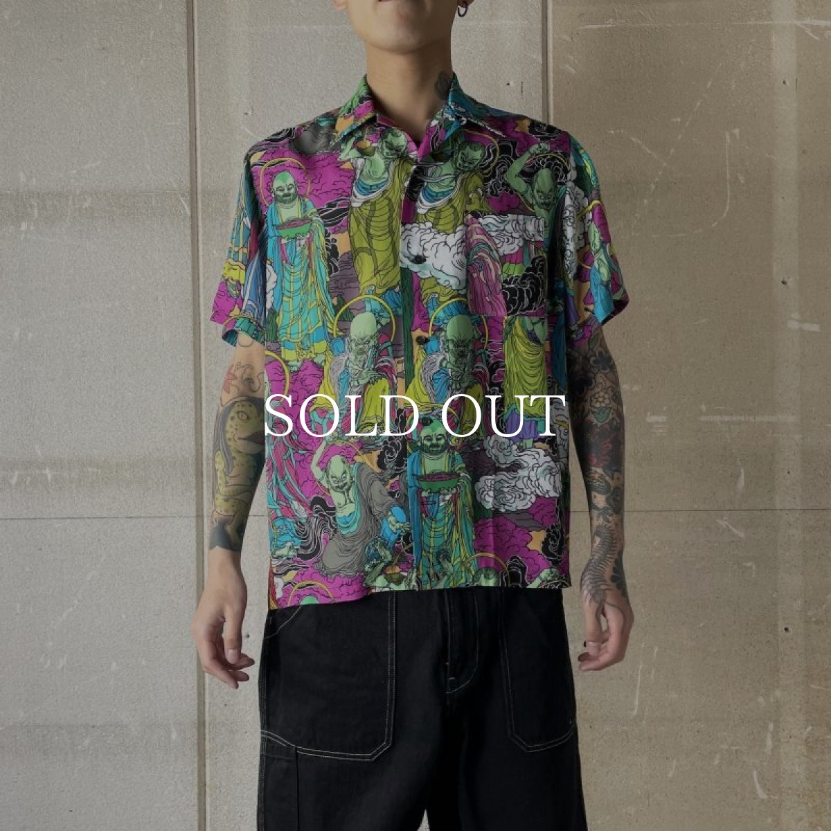画像2: KIDILL  HAWAIIAN SHIRT (2)