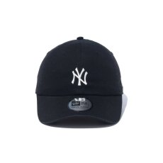 画像9: NEW ERA  カジュアルクラシック MLB Casual Classic ニューヨーク・ヤンキース ミッドロゴ ブラック × クロームホワイト (9)