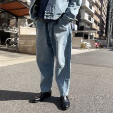 画像13: Liberaiders  【再入荷】STAMPED DENIM SARROUEL PANTS (13)