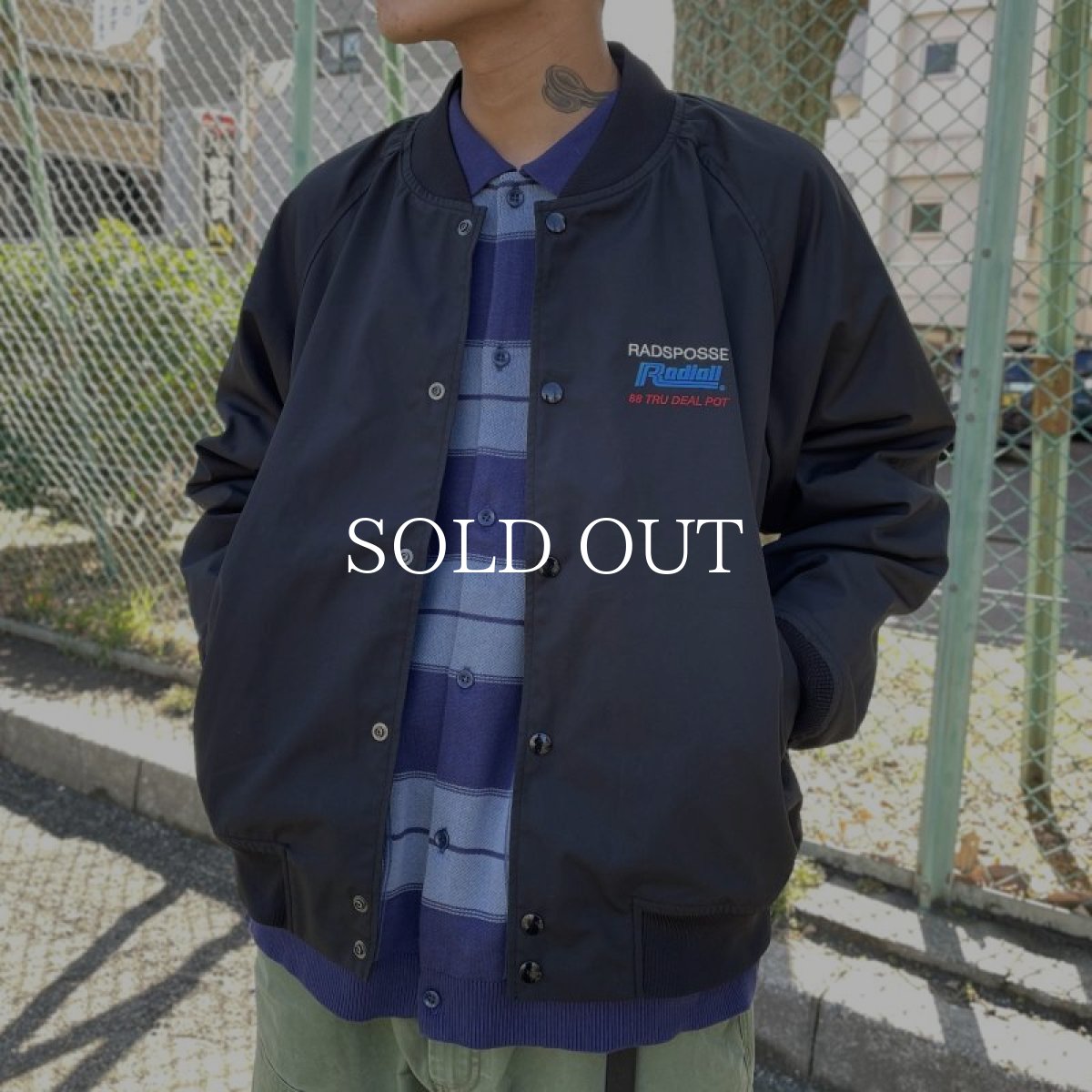 画像9: RADIALL  SUPPLY – VARCITY JACKET (9)