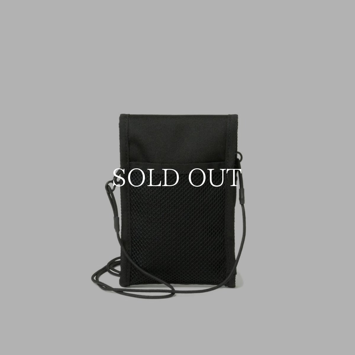 画像5: NEW ERA  ネックポーチ 0.3L ボックスロゴ ブラック (5)