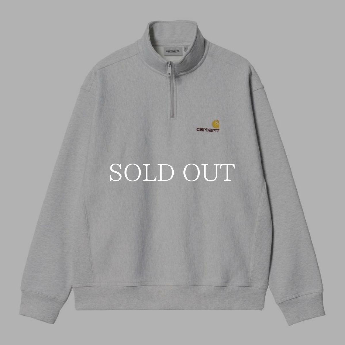 画像6: CARHARTT WIP  HALF ZIP AMERICAN SCRIPT SWEATSHIRT (6)