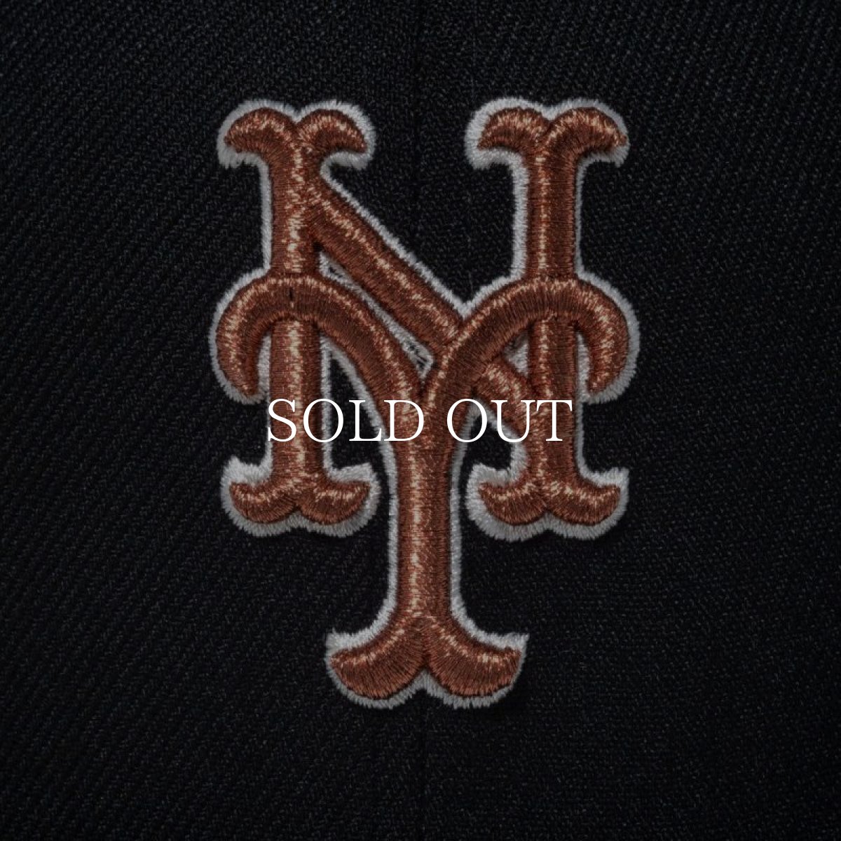 画像6: NEW ERA  59FIFTY Vintage Color ニューヨーク・メッツ ブラック (6)