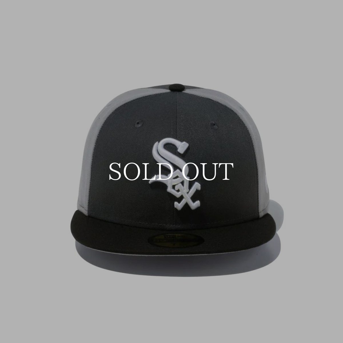 画像2: NEW ERA  59FIFTY Shadow シカゴ・ホワイトソックス ダークグラファイト/グレー ブラックバイザー (2)