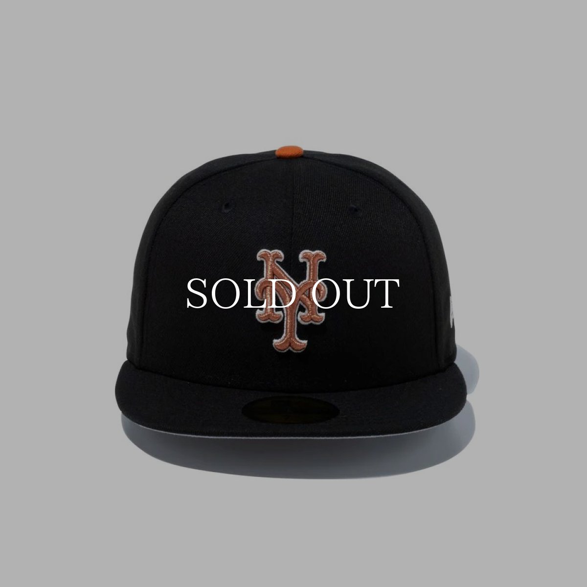 画像2: NEW ERA  59FIFTY Vintage Color ニューヨーク・メッツ ブラック (2)