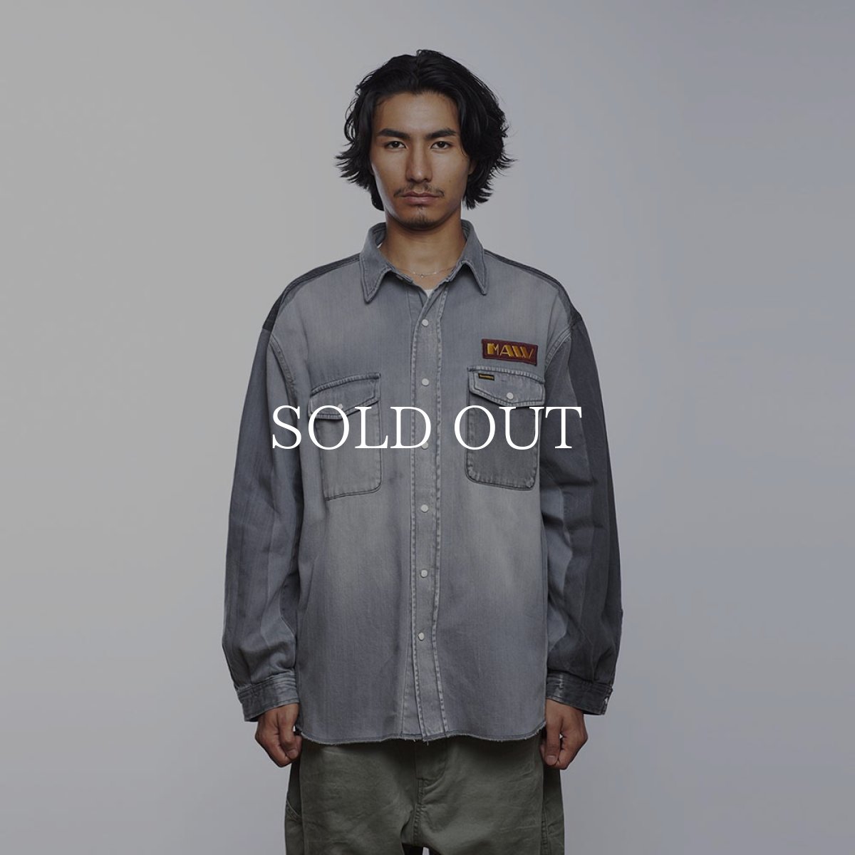 画像18: Liberaiders  REMAKE DENIM SHIRT (18)