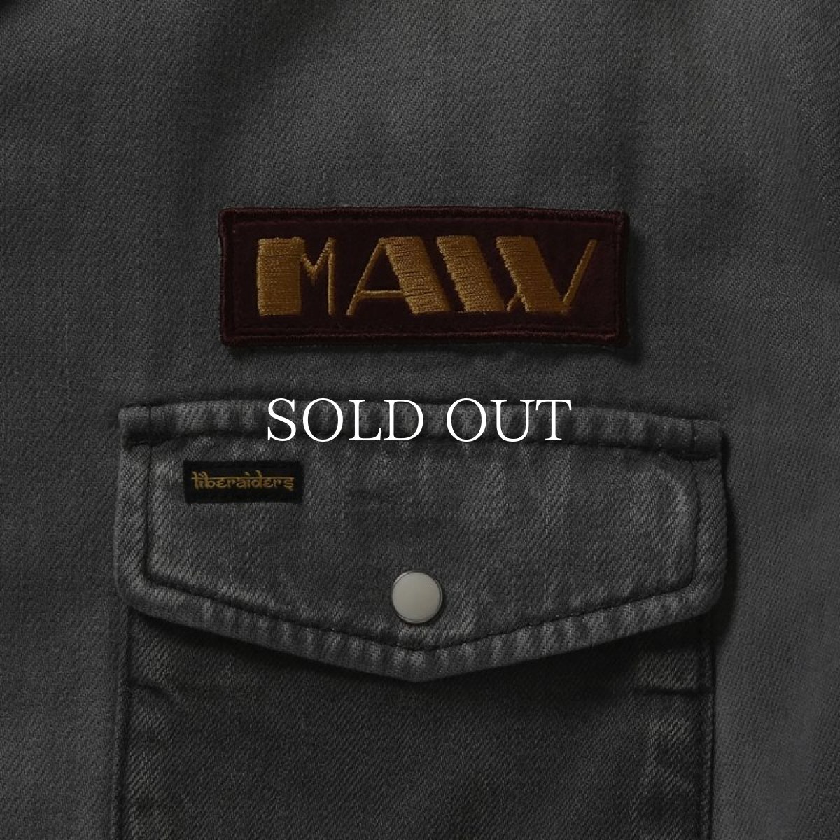 画像14: Liberaiders  REMAKE DENIM SHIRT (14)